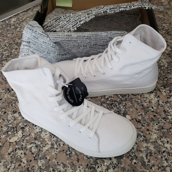 NIB Pastry White Size 6.5 Cassatta Hi Sneaker Adult Unisex Dance - Picture 1 of 5